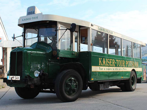 Pariser Linienbus Baujahr 1934